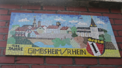 Gimbsheim - Mosaik von Friedl Hulbert