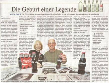 Harold Hirsch Coca Cola (c) Allgemeine Zeitung Mainz